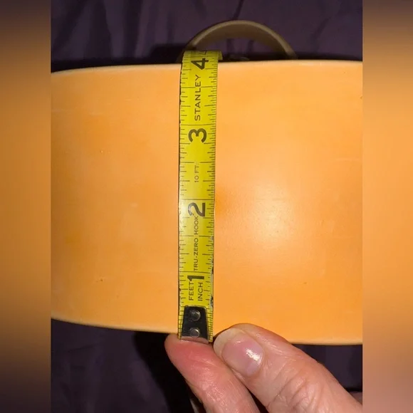 Salvatore Ferragamo Gancini Rubber Bucket Bag – Peach Pastel – Made in Italy - Picture 14 of 16